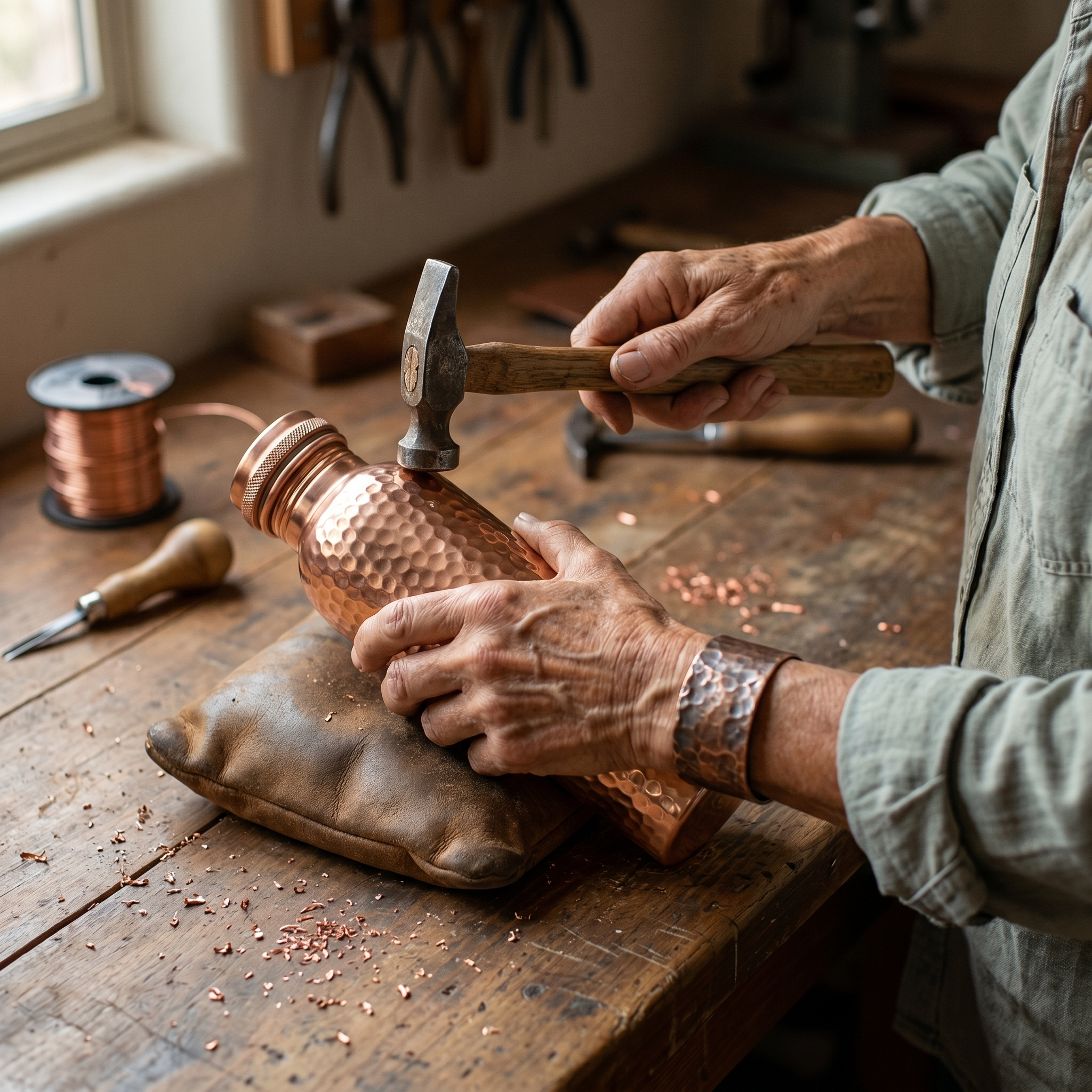 Mary's Pure Copper Water Bottle