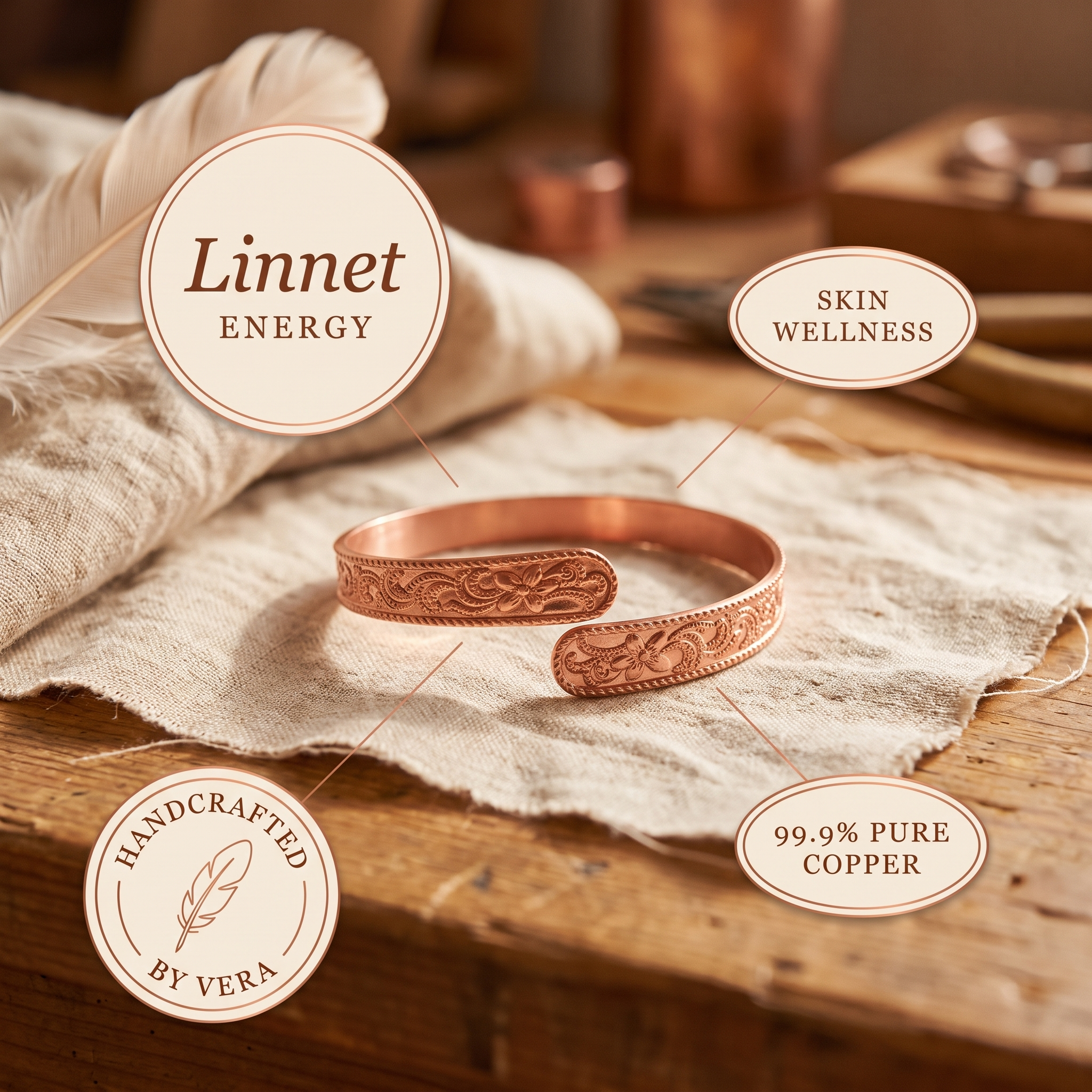Mary's Moor Copper Bracelet