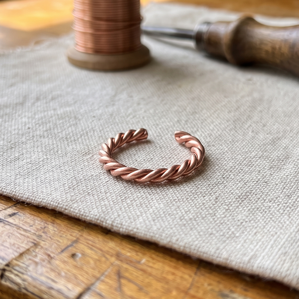 Mary's Copper Tensor Ring