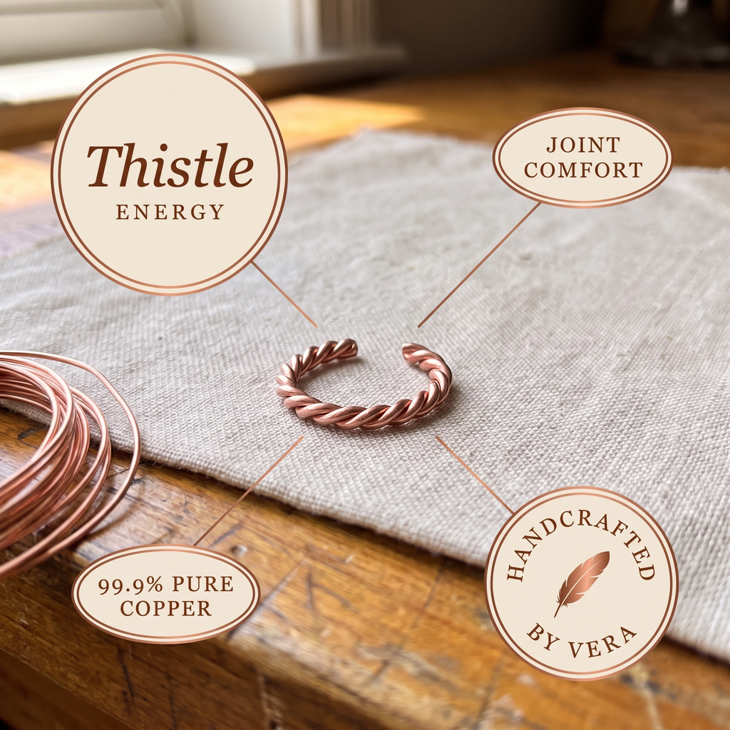 Mary's Copper Tensor Ring