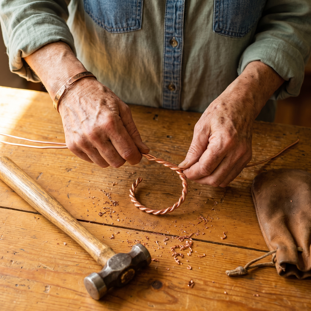 Mary's Tensor Copper Bracelet