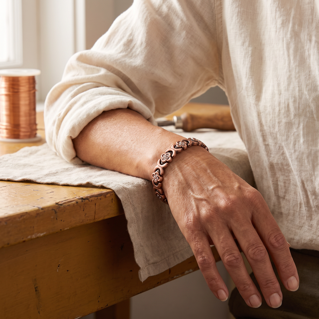 Mary's Keel Copper Bracelet
