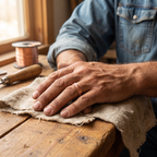 Mary's Root Copper Ring