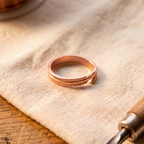 Mary's Root Copper Ring