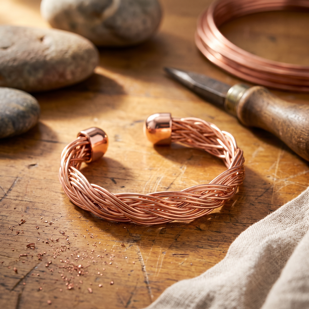 Mary's Elm Copper Cuff Bracelet