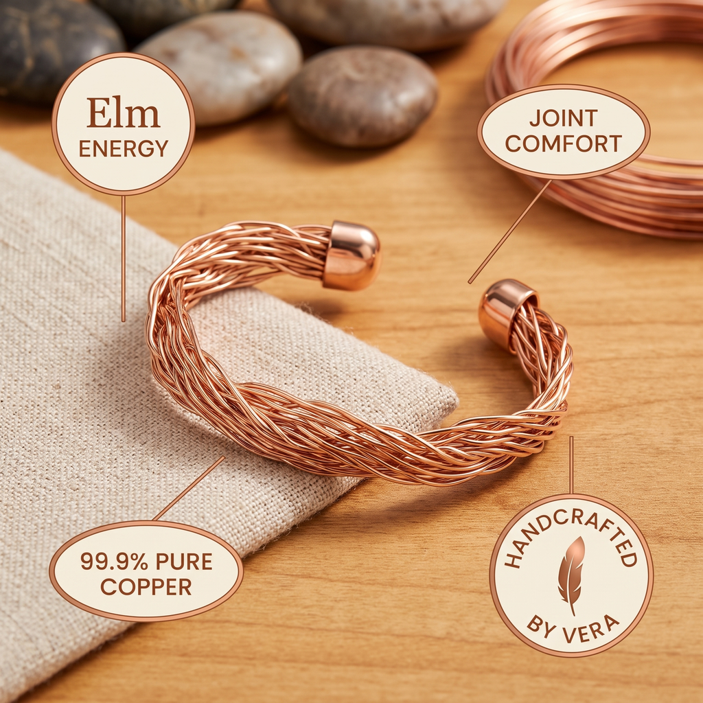Mary's Elm Copper Cuff Bracelet