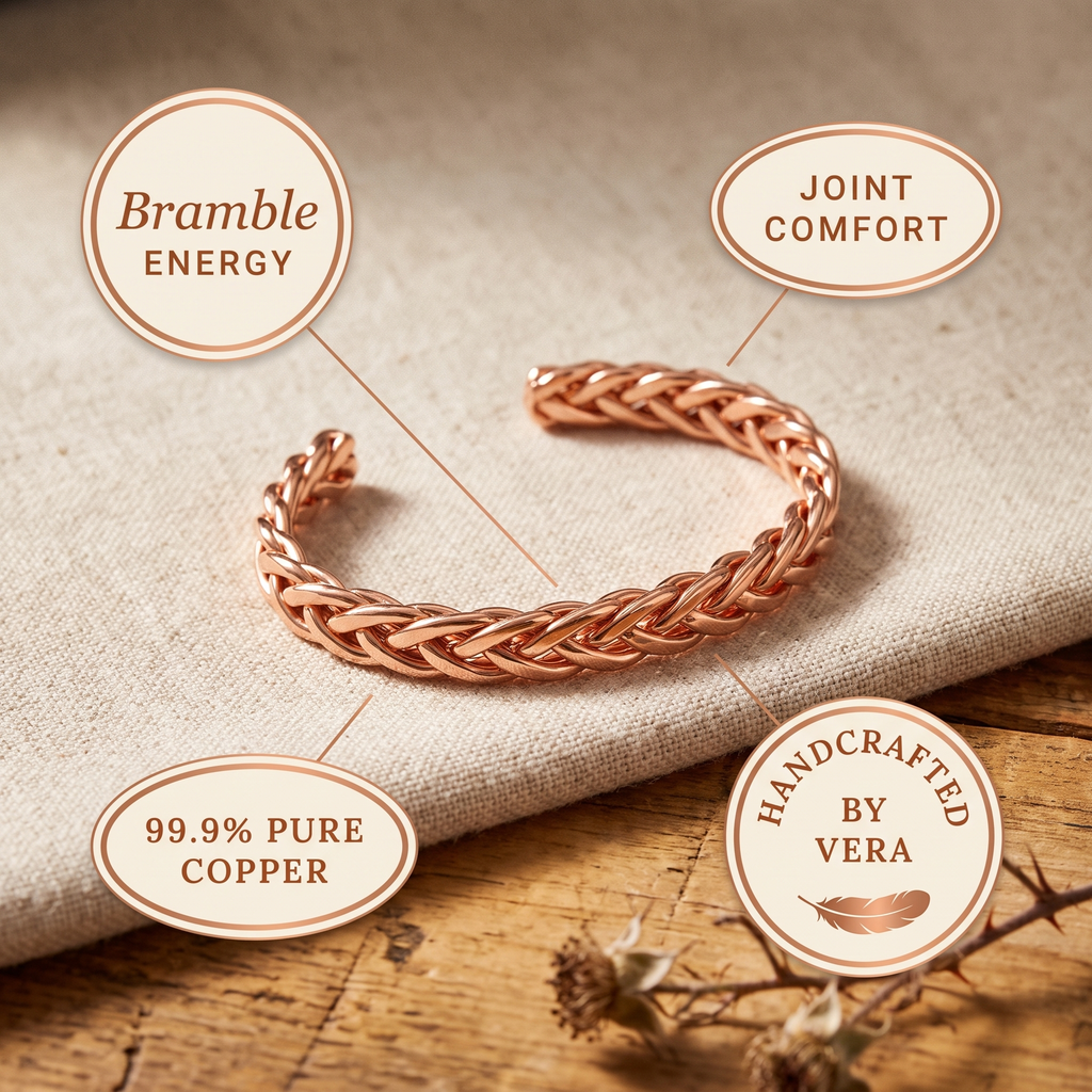 Mary's Bramble Copper Bracelet