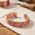 Mary's Elk Copper Bracelet