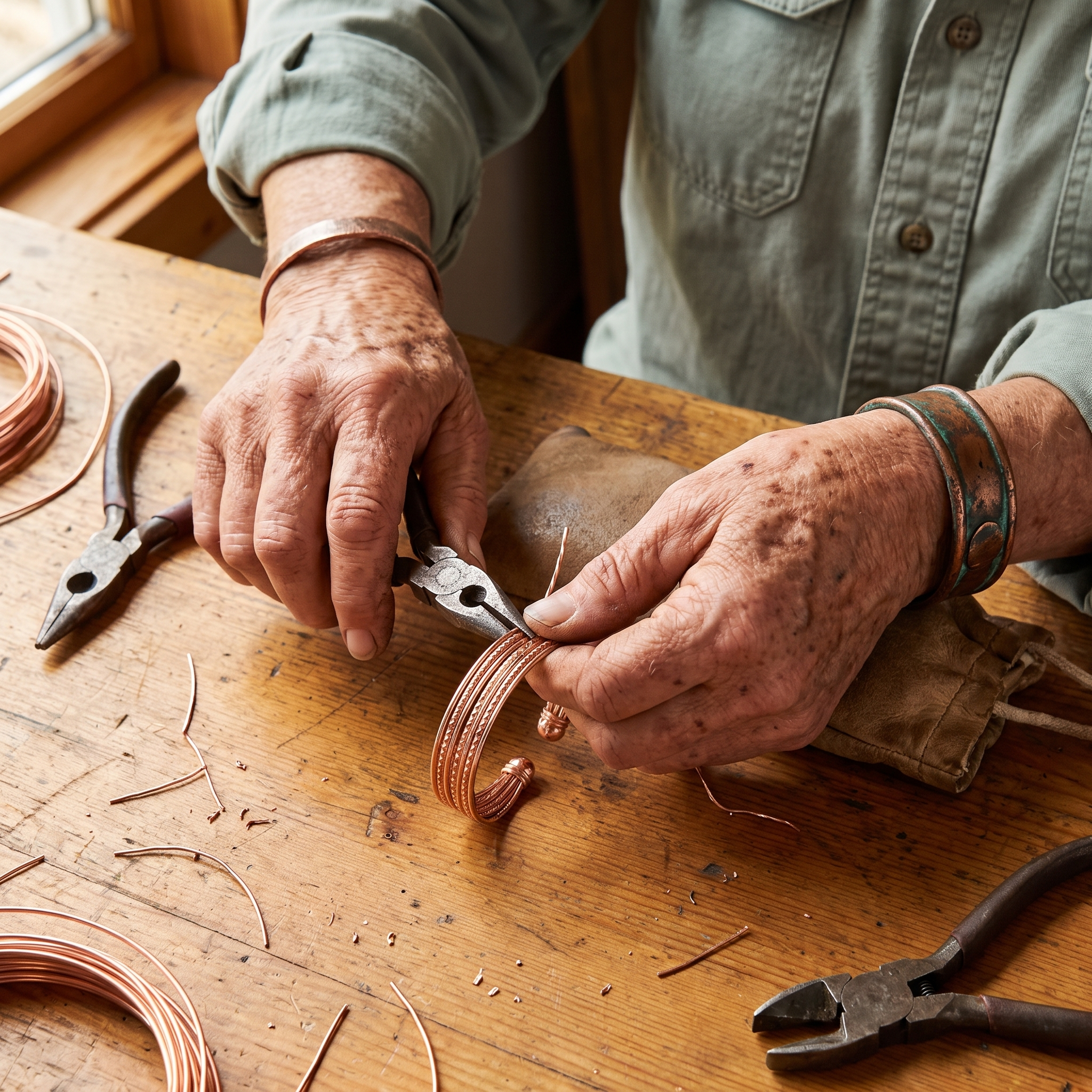 Mary's Swift Copper Bracelet