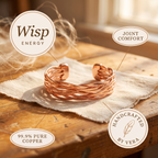 Mary's Wisp Copper Bracelet