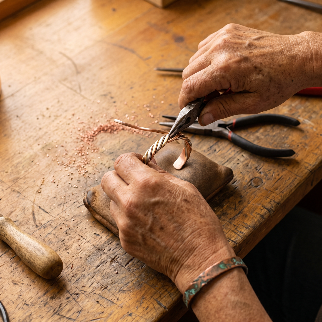 Mary's Bog Copper Bracelet