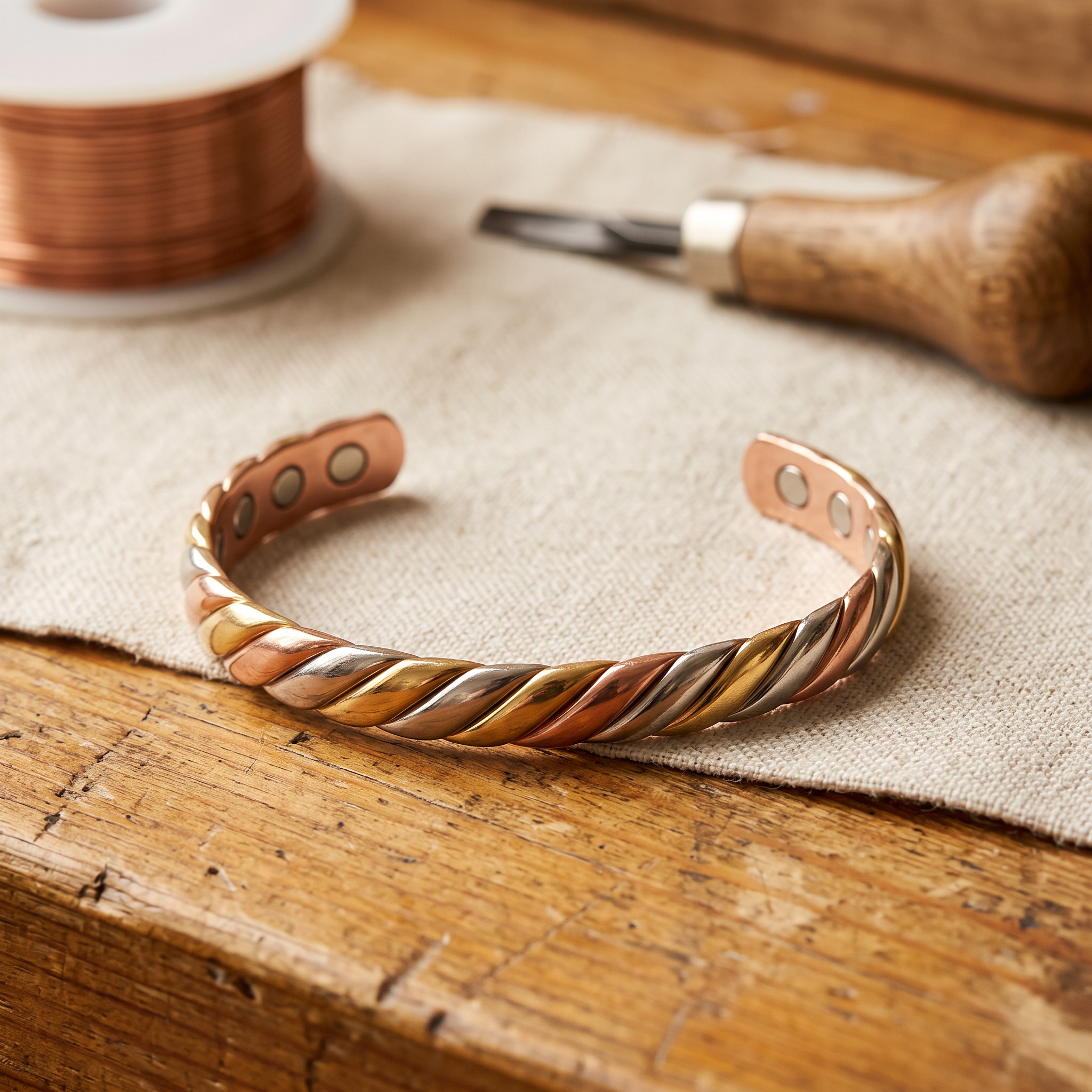 Mary's Bog Copper Bracelet
