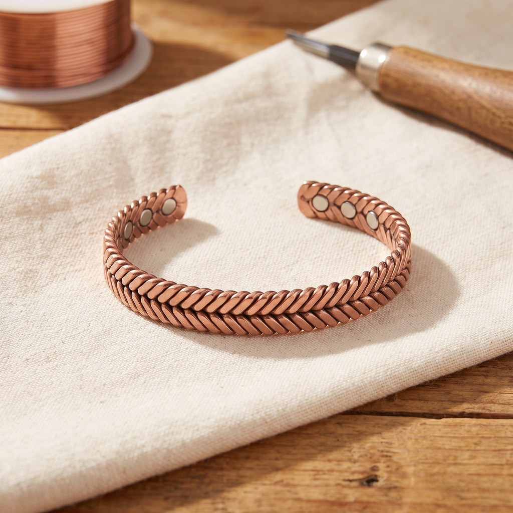 Mary's Furze Copper Bracelet