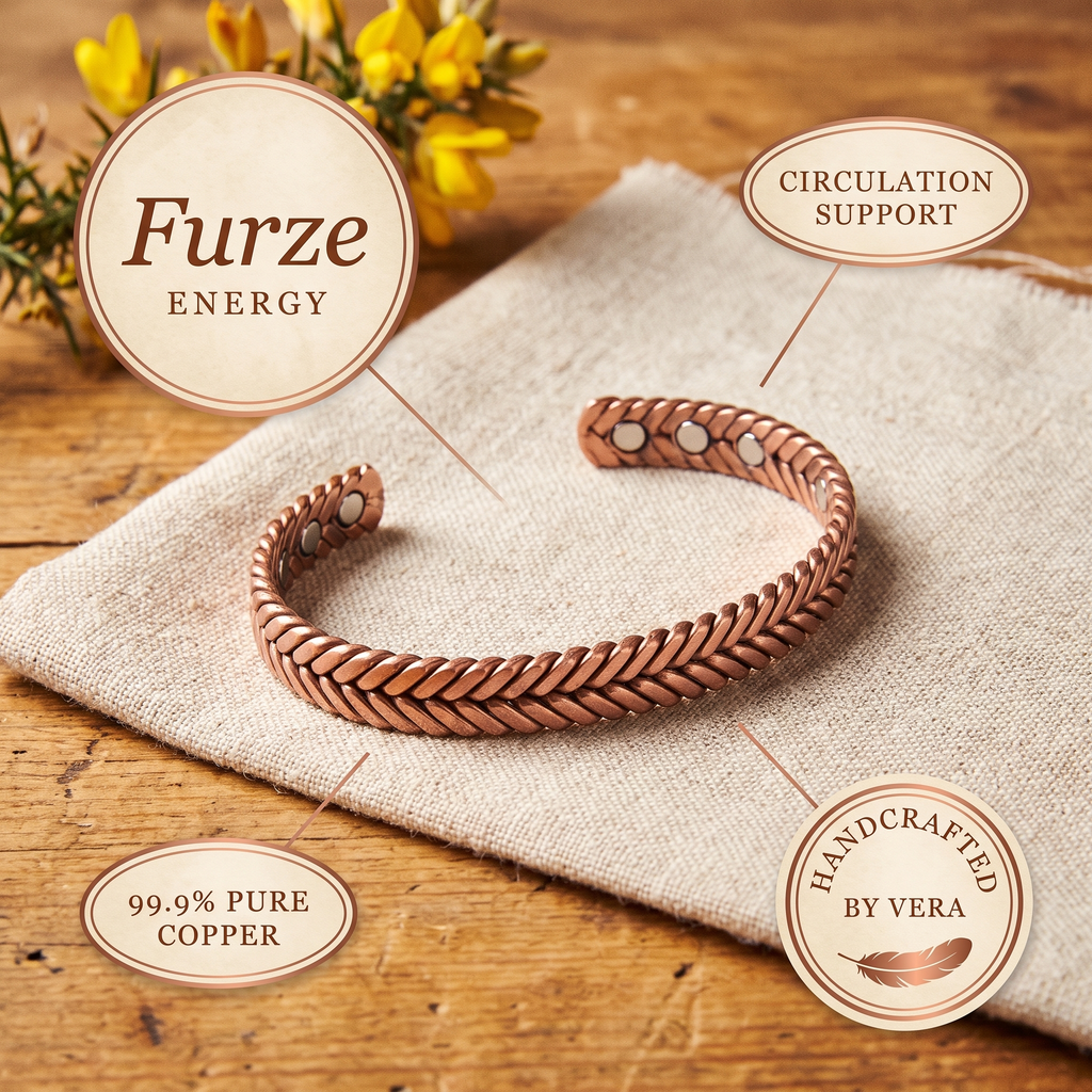 Mary's Furze Copper Bracelet