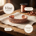 Mary's Vine Copper Bracelet