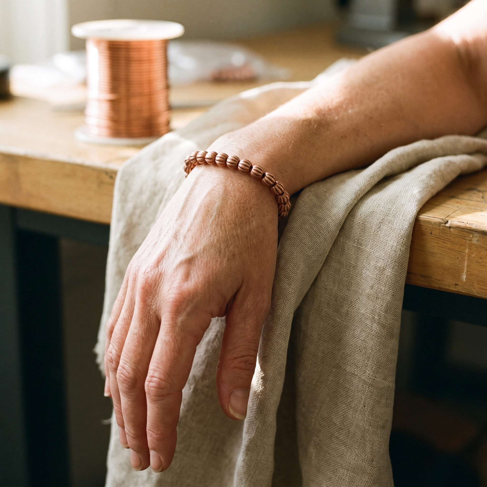 Mary's Bark Copper Bracelet