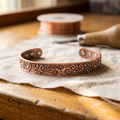 Mary's Tide Copper Bracelet
