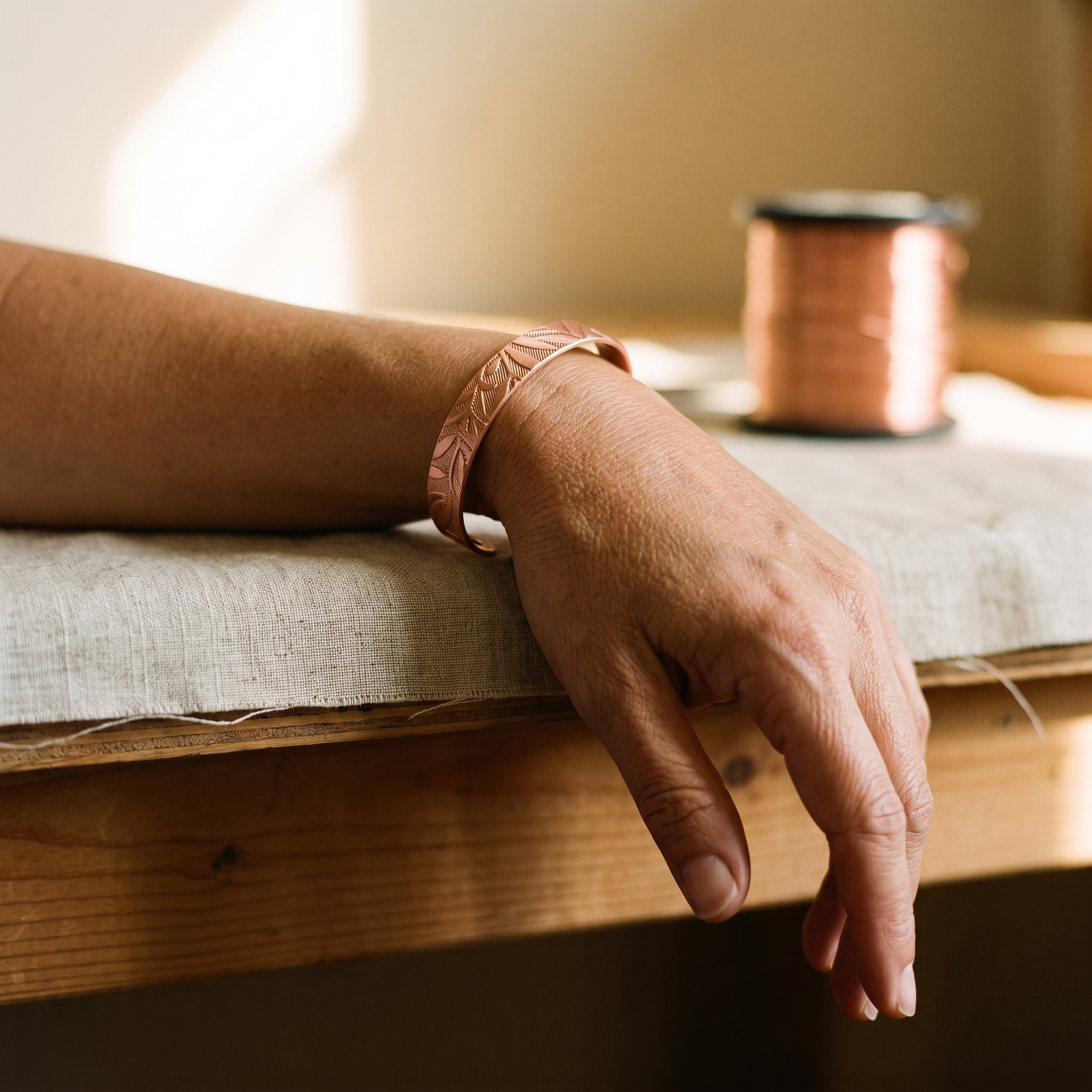 Mary's Grove Copper Bracelet