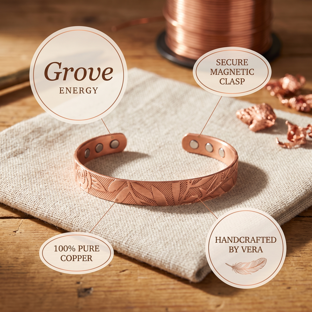 Mary's Grove Copper Bracelet
