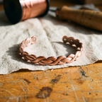 Mary's Loom Copper Bracelet