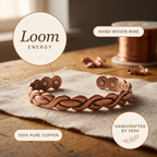 Mary's Loom Copper Bracelet