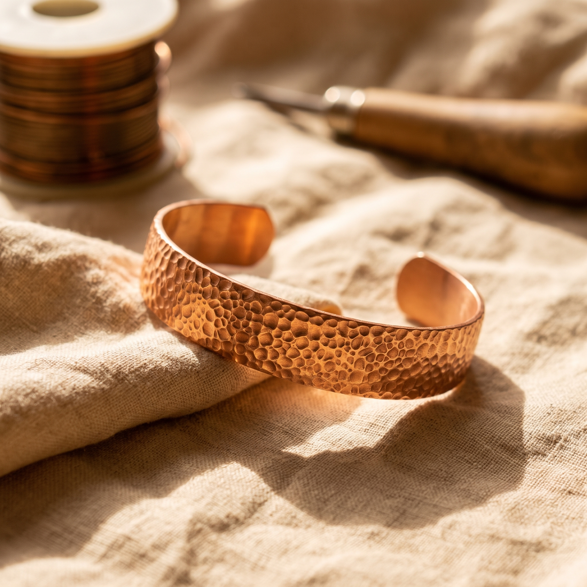 Mary's Moon Copper Bracelet