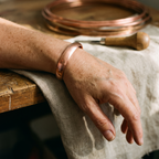 Mary's Tide Copper Bracelet