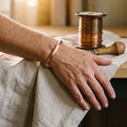 Mary's Flow Copper Bracelet