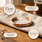 Mary's Flow Copper Bracelet
