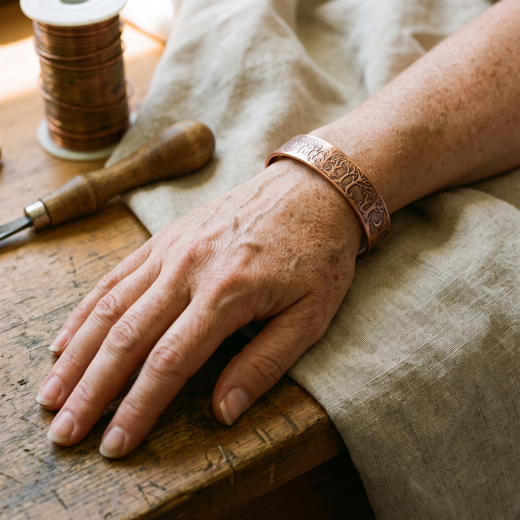 Mary's Grove Copper Bracelet